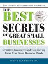 Best Secrets of Great Small Businesses@